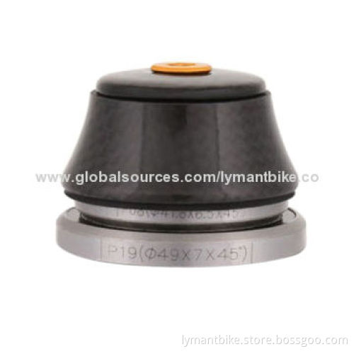 Bicycle Headset, Made of Carbon Fiber Cover, Semi-Integrated, Threadless, for MTB and Road Bikes